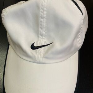 Nike Classic White Hat with Black Swoosh